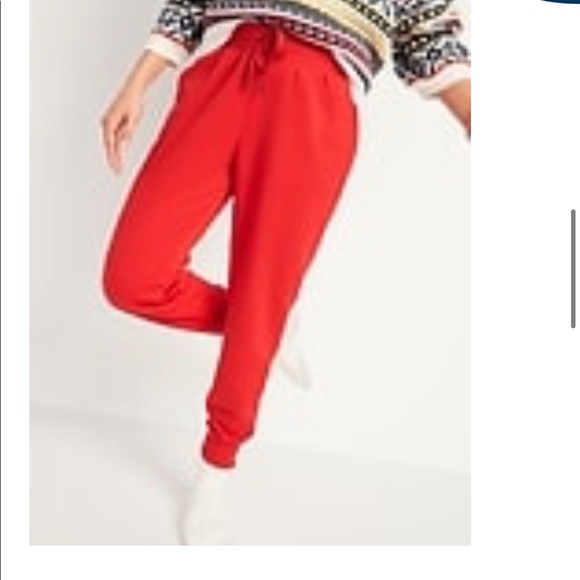 Old Navy Pants - Red old navy joggers